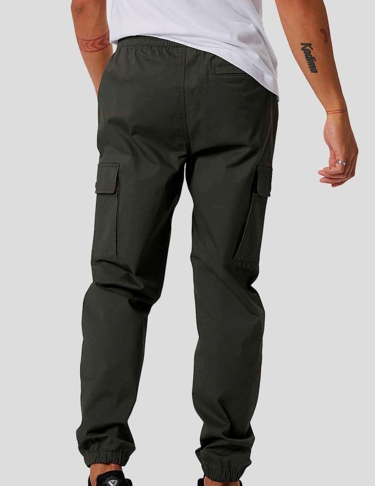 NW BALANCE atletica tessuto carica pantaloni camo verde